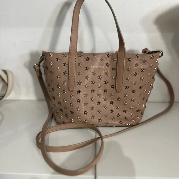 Jimmy Choo Tan Crossbody Bag - Picture 8 of 8